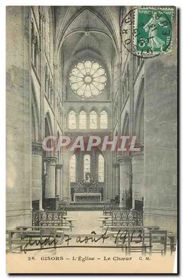 Gisors — A Igreja — O Coro — C. M.