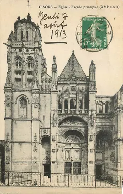 Gisors — Igreja - Facha principal (século XVI)