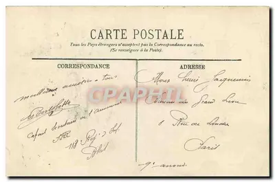 Blois — Il Piazzale Victor-Hugo — LL. — n°135 — Verso