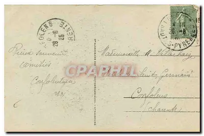 Autentyczny portret Bernadette Soubirous — seria 236 — wydawca nieznany — Rewers