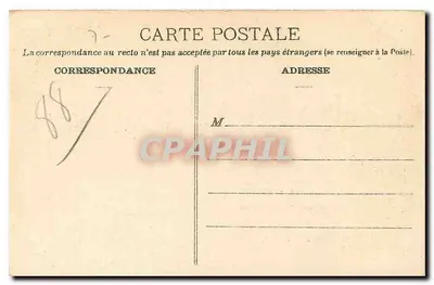 Kichompré (Vosges) — A Igreja — Imp. Ad. Weick, Saint-Dié, Depósito n° 3764 — Verso