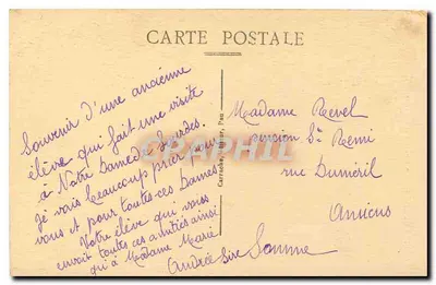 Lourdes — A Basílica e a Gruta — C.C. 16 — Verso