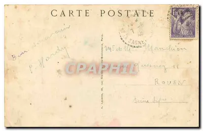 París — Notre-Dame — La Ábside. — Editor: P. Rey, n° 31 — Reverso