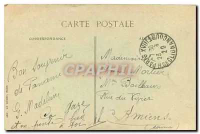 PARIS — Câmara dos Deputados — Editor BPD, n° 4336 — Verso