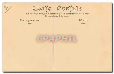 Toulouse — O Donjon do Capitole — Editor não identificado, n° de série 23 — Verso