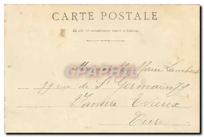 Arredores de EVREUX - Castelo de Anet - Porta de Carlos o Mau - G. Lebègre, Editor Evreux — Verso