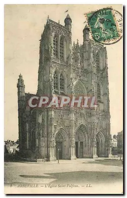 Abbeville — A Igreja de São Vulfrano — LL.