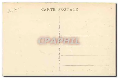 Langeais (Loir-et-Cher) - O Castelo - Facha Oeste (Interior) - A. B. — Verso