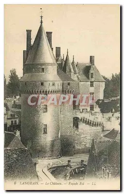 Langeais — O Castelo — Fachada Leste