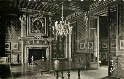 Castelo de Cheverny — A sala de jantar — Éditions d'Art, Paris