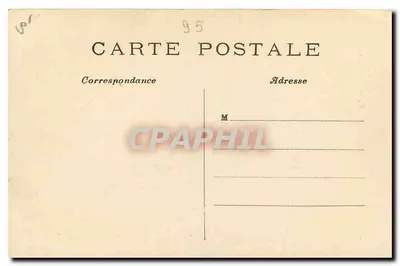 Pontoise — Katedra św. Maclou — C.M. — Rewers