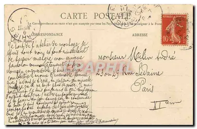 Arredores de Robert-Espagne - Cachoeira de Jeand'heurs — Editor Relaoulet — Verso