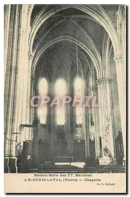 St-Genis-Laval (Rhône) — Capela da Casa-Mãe das FF. Maristas — Editor L. Galland