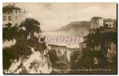 Monte-Carlo. Le Ravin de Sainte-Dévote — LL — n°129