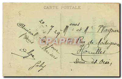 Vichy — Galerías cubiertas y Fuente del Parque — Ideal — Reverso