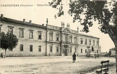 Carpentras (Vaucluse) — Hôtel-Dieu — Imp. J. Lambert, Carpentras