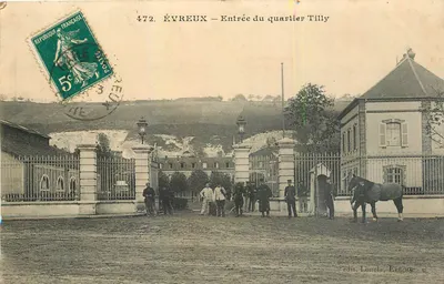 ÉYREUX — Entrada do bairro Tilly — editado por Loncle, Évreux