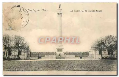 Boulogne-sur-Mer — A Coluna da Grande Armée — editor desconhecido