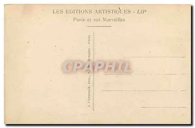 Het Dôme des Invalides — Parijs — Artistieke Uitgaven - LIP — Achterkant