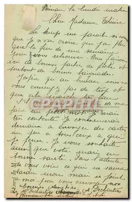 Blois (Loir-et-Cher) — O Castelo (Monumento Histórico) — A.P. (editor) — Verso