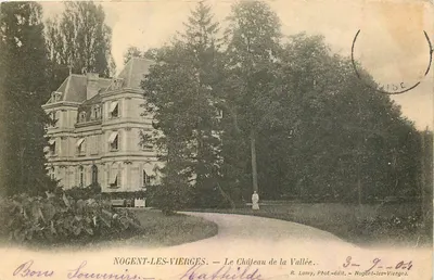 Nogent-les-Vierges — O Castelo da Vale — R. Lamy, Fot.-édit. — Nogent-les-Vierges