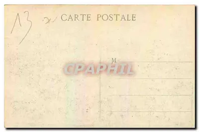 Marseille - Notre-Dame de la Garde — editor desconocido, número de serie no visible — Reverso