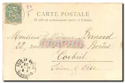 O Castelo — Loches — editor Paris-Boulevard 274 — Verso