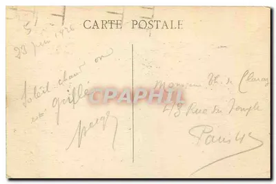 Chalet w Parku Borély — Marsylia — wydawca nieznany — Rewers