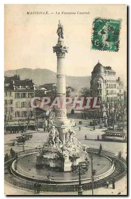 Marseille — A Fonte Cantini — editor não visível
