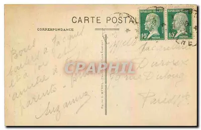 Poncé (Sarthe) — O Castelo — Chevreaux Tabac Edit. — Verso