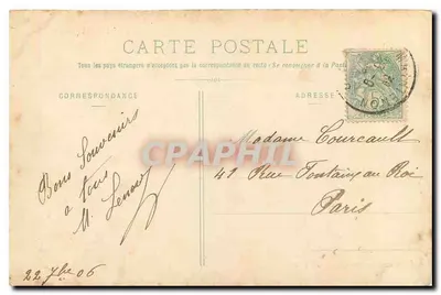 Kwiaty — De Maintenon — Chi Faucamb, wydawca, Brest — Rewers