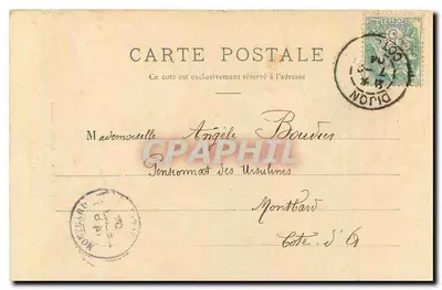 Dijon — Święty Bernard — Wydawca Céithury, nr 37 — Rewers