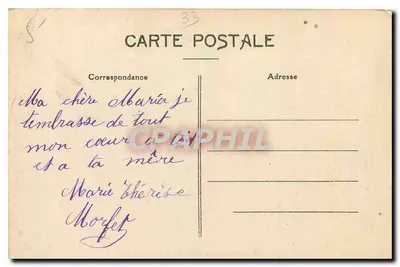 Bordeaux — Igreja de São Pedro — Editor não identificado, n° de série 66 — Verso