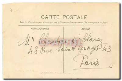 Marsella - La Caserna Saint-Charles — Edición Nuevas Galerías — Reverso