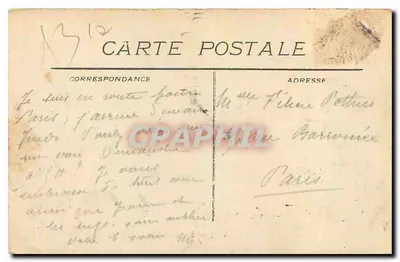 Marseille — Fort St-Jean und die Kathedrale — unbekannter Verlag, Nr. 35 — Rückseite