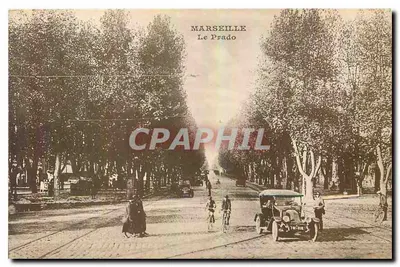 Marselha — O Prado — editor desconhecido, número de série não visível