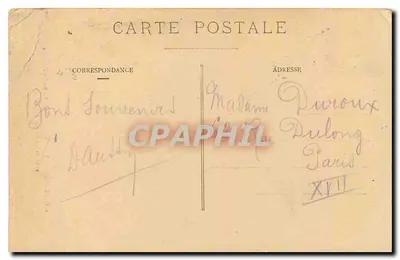 Aproximadamente de SAINT-ETIENNE - A Roche Corbière e o Bassin de Teste da Barragem — Edit. Johannès Merlat n°946 — Verso
