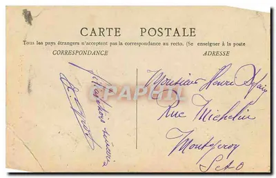 Nîmes — Wieża Magne — B. F. Chalon-sur-Saône, n°34 — Rewers