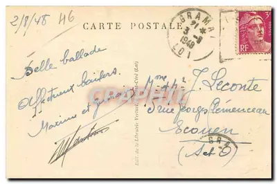 Gouffre de Padirac — Le Pas du Creacadile — Wydawca: Librairie Virtuel (Lob) — Rewers