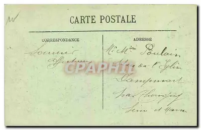 O Cap d'Èze e a Linha do Caminho de Ferro. — LL. — Verso