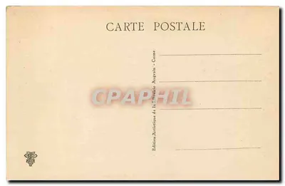 Saint-Père — Widok na zamek — Wydawnictwo Artystyczne Librairie Augerain - Côme — Rewers
