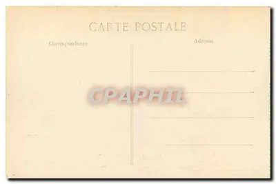 Rambouillet Castle — view of the castle with historical text — Publisher ELD — Back