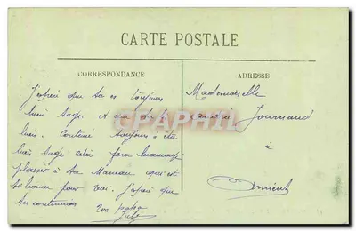 Montreuil-Bellay (M.-et-L.) — O Castelo (Monumento histórico) — Sala de Longueville — LL. — n°27 — Verso
