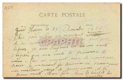 La Ferté-Bernard (Sarthe) — A Porta da Cidade — éd. Jules Renault — Verso