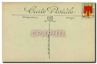 Aix-en-Provence — Hotel de David (de Monval) (século XVIII) — Tavelle, Editor — Verso