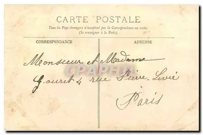 CPA Le Boulay Morin L'Eglise — Verso