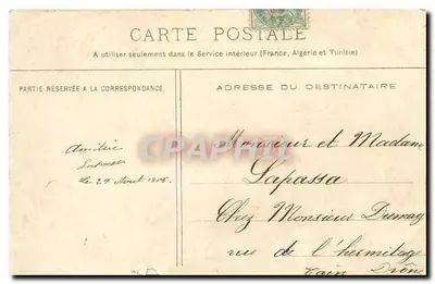 TOURNON - As Prisões (antigo Castelo do Cardeal de Tournon) — O.C.V. editor — Verso