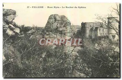 Falaise - Mont Myra - O Rocher du Sphinx