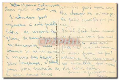 Bastia - Plac św. Nikodema — widok panoramiczny — wydawca Silvestri, nr 17 — Rewers