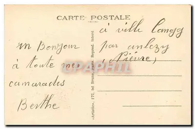 Les Settons (Nièvre) — La Digue (długość, 275 m.) — wydawca: Artistio, Paryż — Rewers